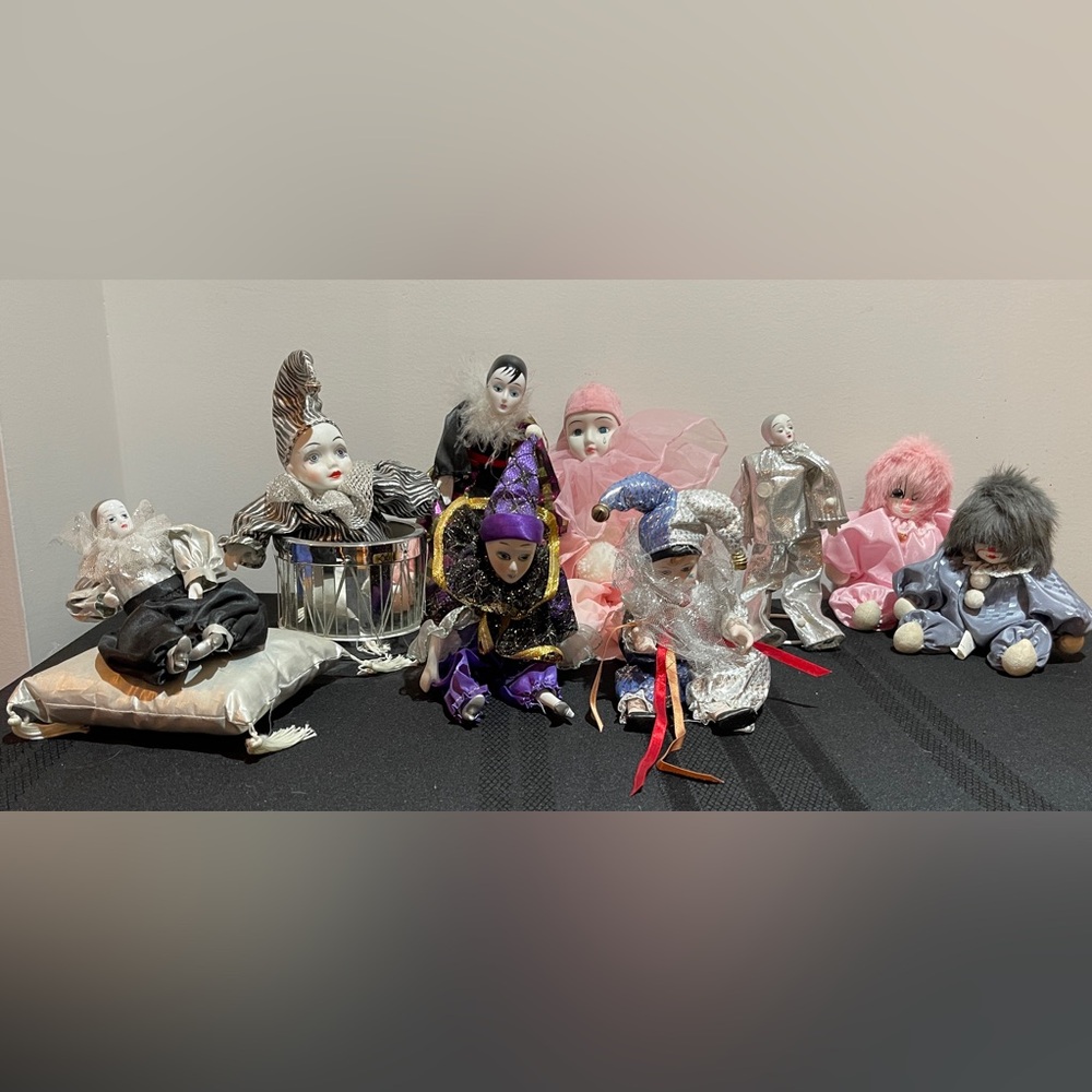 Porcelain Clown Collection - Group 1